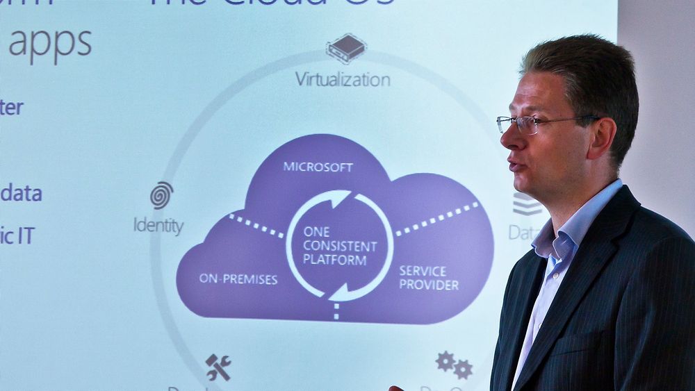 Stor tro: John Henrik Andersen er ansvarlig for Windows Server 2012 i Microsoft Norge og vil tilby knallhard kamp om virtualiseringskundene. 