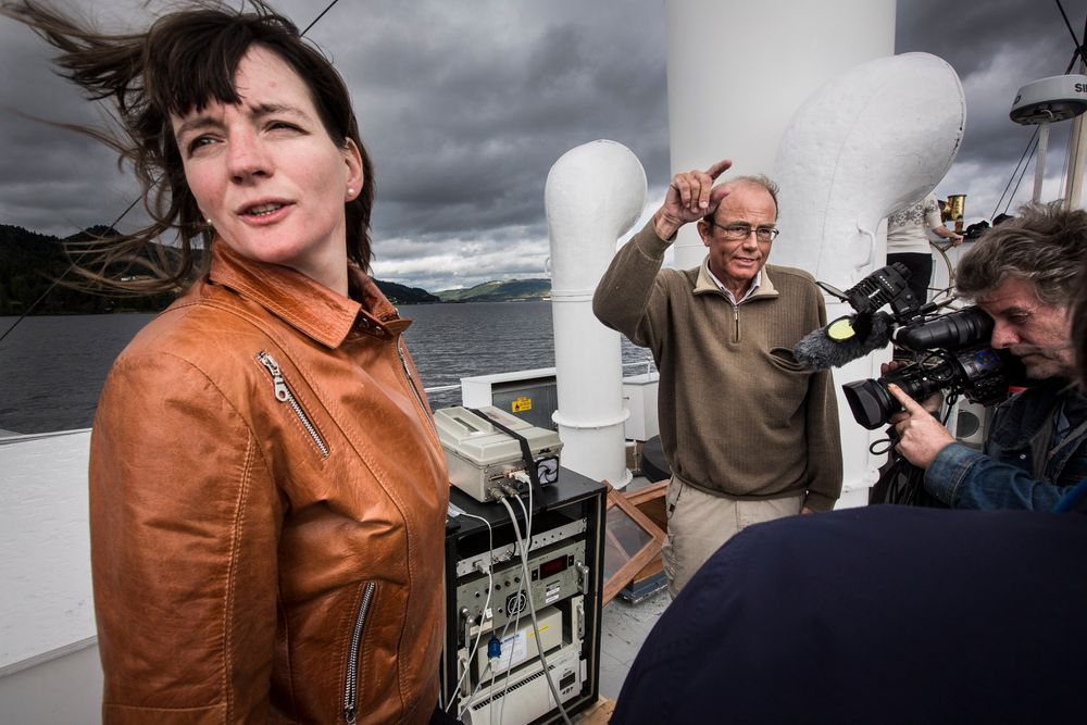 STORE FORSKJELLER: Først på fjerde desimalet registreres forskjellene. Ifølge forsker Dagny Lysaker er det mye, og geoiden må justeres. FOTO: Håkon Jacobsen