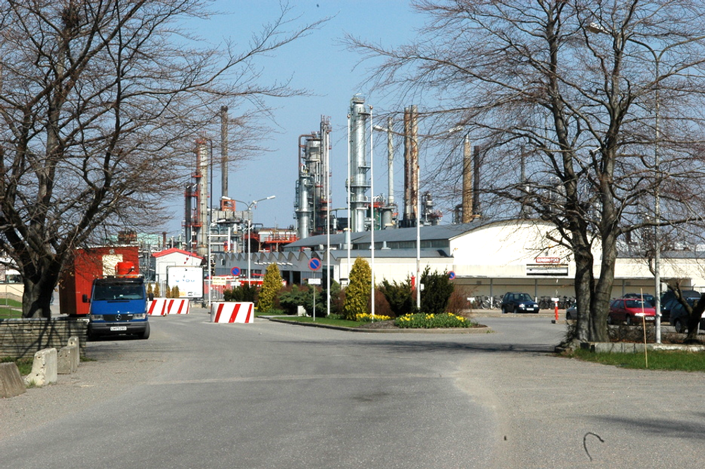 I SAMTALER: Skagerak Enrgi og Østfold Enrgi er i samtaler med Esso om en mulig plassering av et gasskrafteverk med CO2-rensing på Slagentangen.