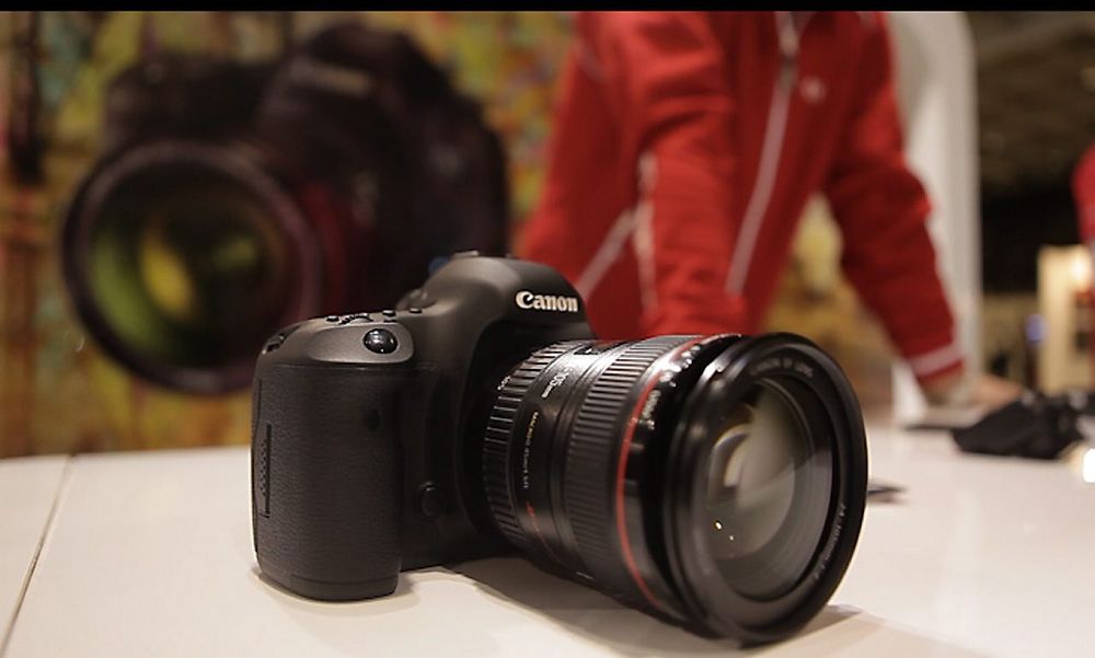 MESSE: Canon 5D Mark III - slik ser det ut.