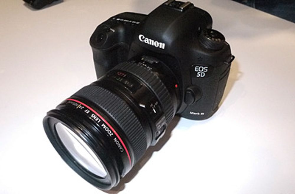 MESSE: Canon 5D Mark III - slik ser det ut.