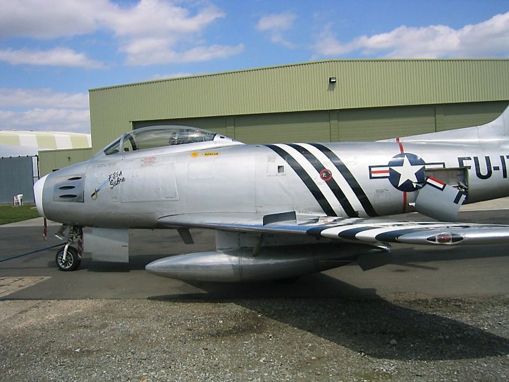 Verdens eneste flyvedyktige F-86A Sabre kommer til Bodø. 