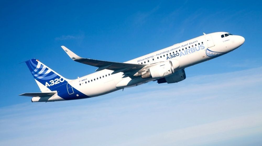Airbus A320 rakk så vidt å fly med sharklets før 2011 var over.