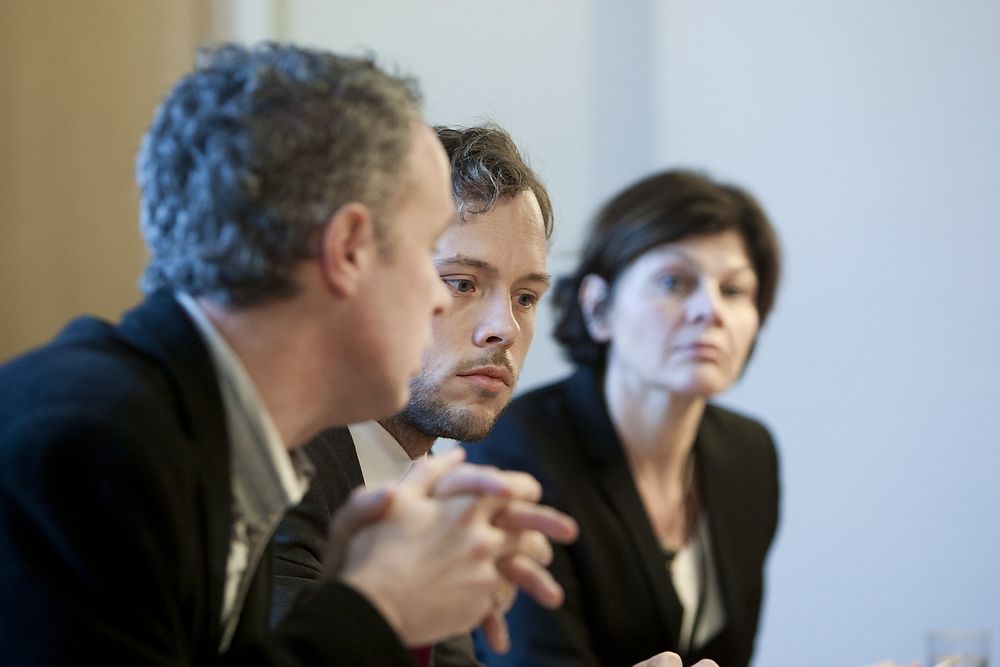 RAPPORT: Jon Rogstad (til venstre) sier at arbeidsgivere selv mener de ikke diskriminerer. Audun Lysbakken er bekymret.