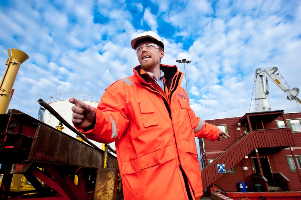 Riggsjef Knut Vavik sier at desto mer ingeniørene kan om offshorevirksomheten, desto mindre nedetid er det på riggen.