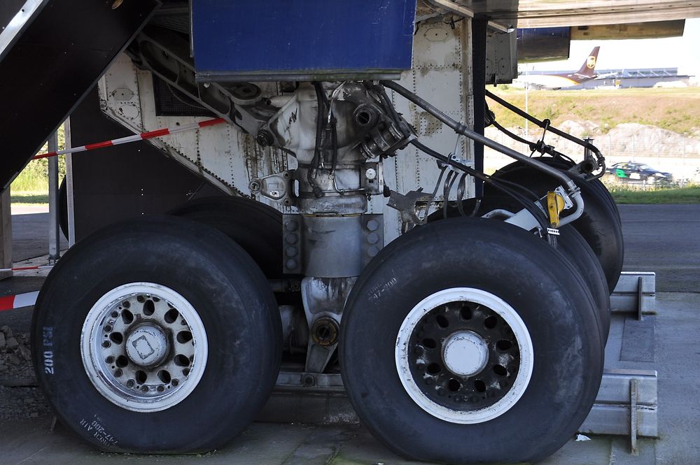 PARKERT: Dette flyet hadde sin siste flight for mange år siden. 