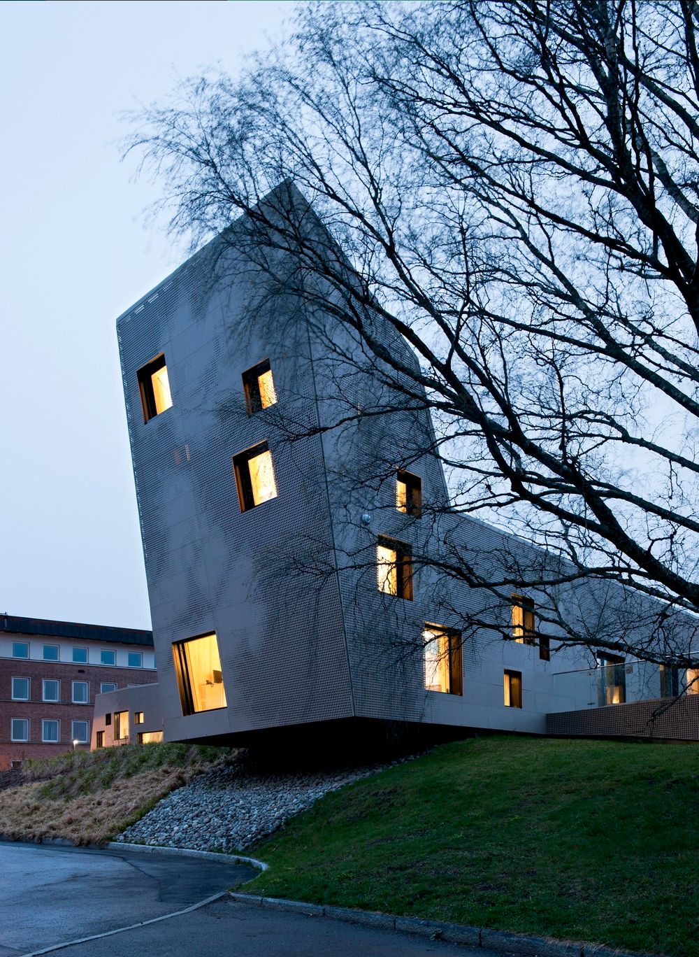 NOMINERT: Meterologisk institutt, Oslo. Arkitekt: Pir II Oslo AS. 