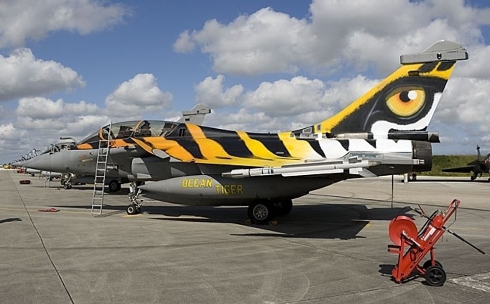 TIL ØRLAND: Tigermalt Dassault Rafale