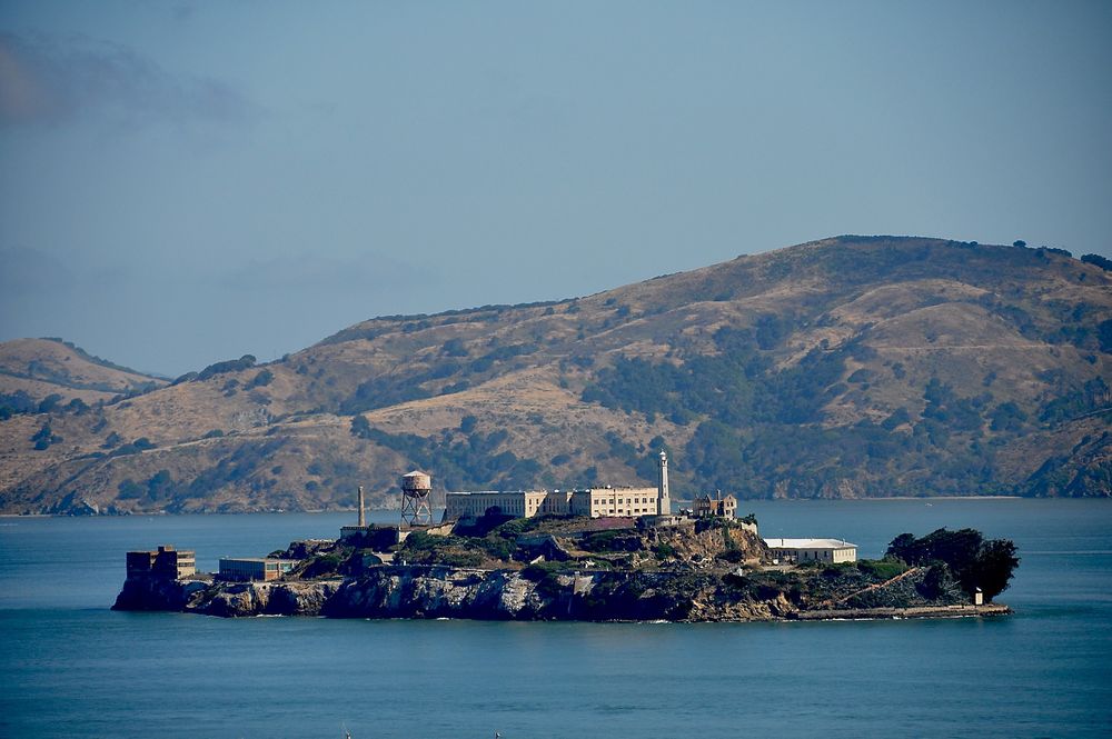 LEGENDARISK: Alcatraz fungerte som fengsel for USAs mest hardbarkete kriminelle i perioden1934-63. Kapasiteten var 312 fanger.