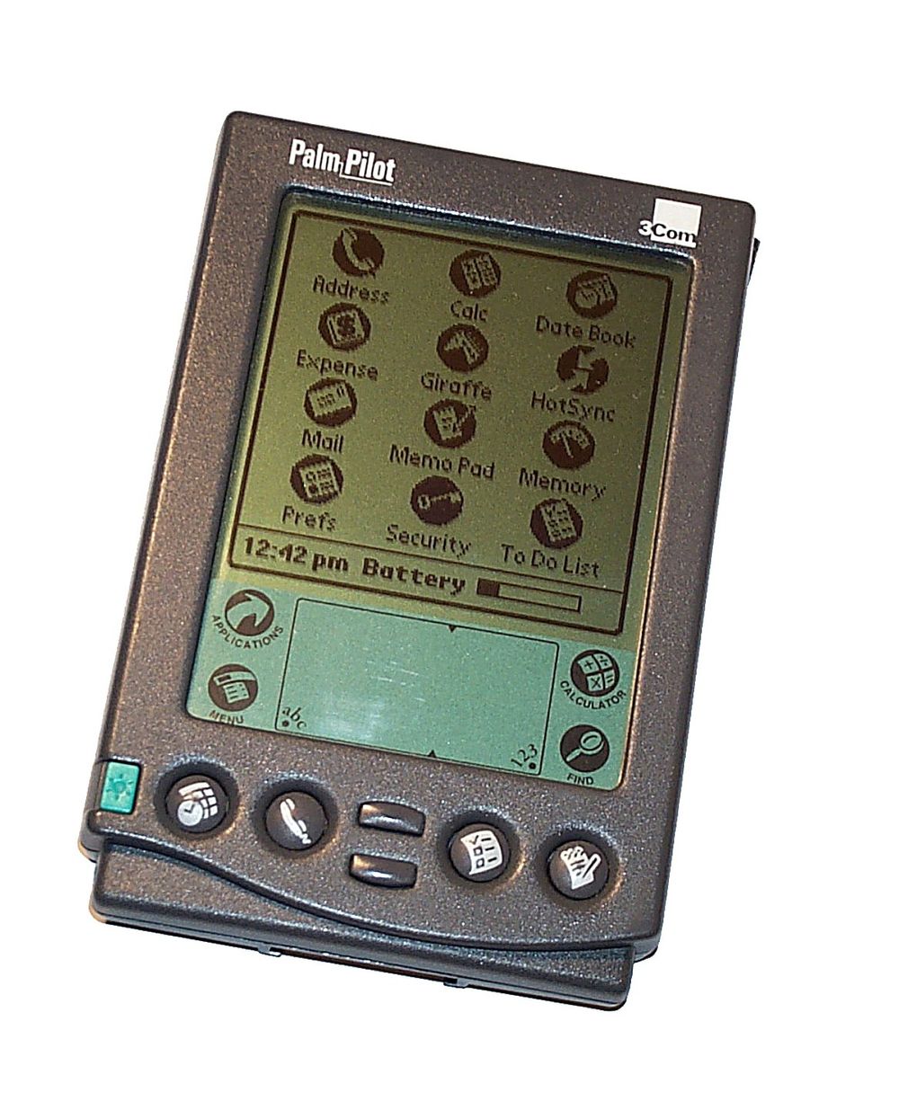 LOMMEPLANLEGGER: Palm Pilot.