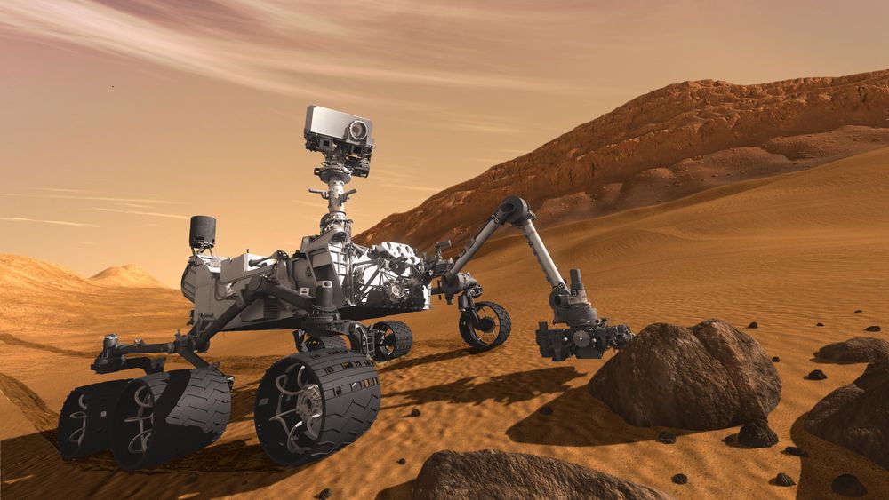 SØKER SVAR: Roveren Curiosity. FOTO: NASA/JPL-Caltech