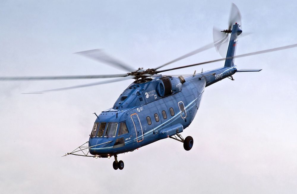 Mi-38 har satt høyderekord for helikoptre i 10-20-tonnsklassen. 
