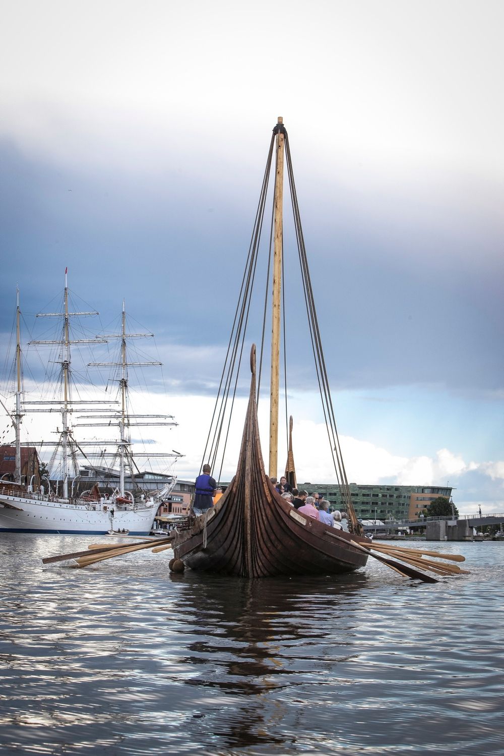 SNART SEIKLAR: Med sitt 81 kvadratmeter store seil oppe vil skipet blir et praktfullt skue.