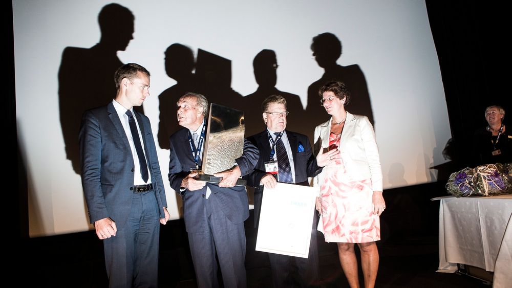  ONS Special Innovation Award ble tildelt industribyggeren Andreas K.L. Ugland. FOTO: Håkon Jacobsen