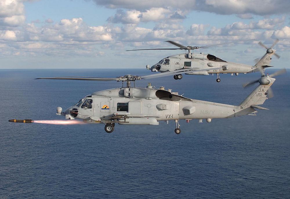 Det er et helikopter av denne typen, Sikorsky MH-60R Seahawk, som vurderes istedenfor NH90.