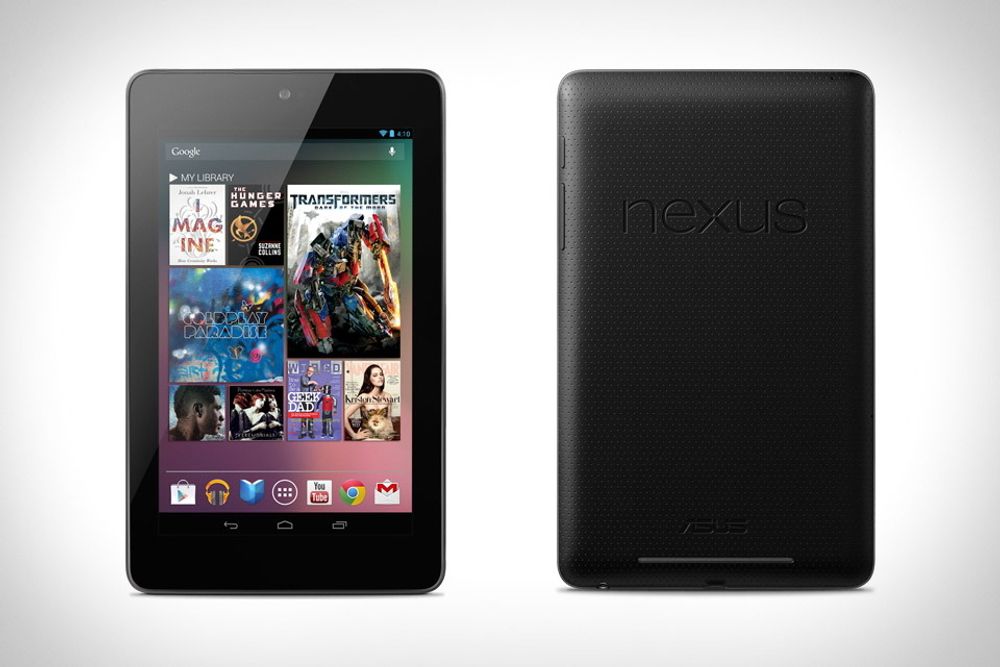 Nettbrett og smarttelefoner vil fortsette sin formidable vekst i 2013, men prisen folk ønsker å legge i et brett er blitt langt lavere, ifølge den amerikanske  elektronikkbransjeorganisasjonen CEA. Her Google Nexus 7. 