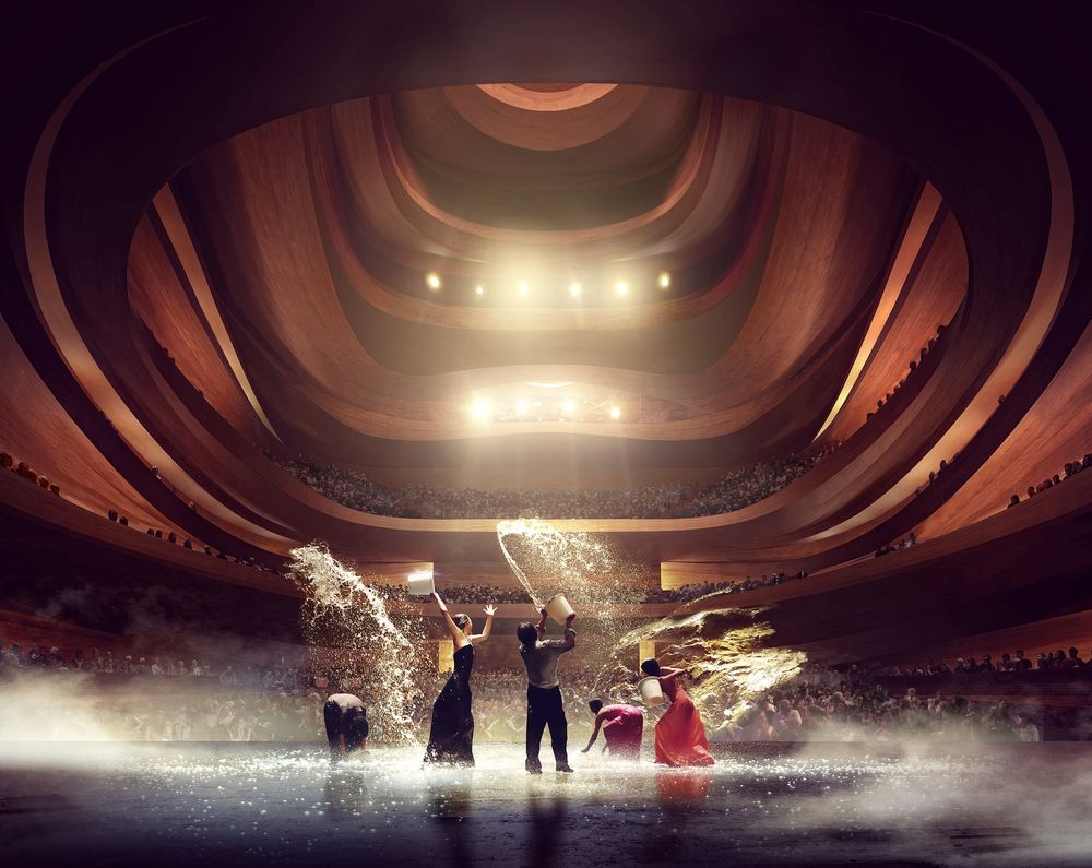 Snøhetta har tegnet opera for Busan i Sør-Korea