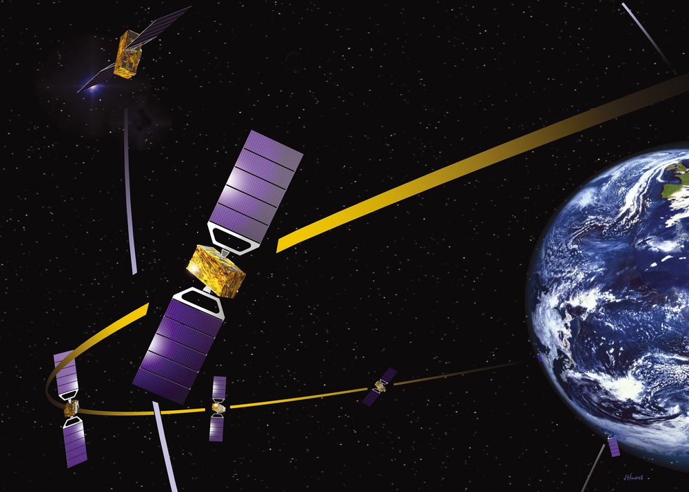 GALILEO: Kan gjøre Europa uavhengig av GPS og Glonass. Illustrasjon: ESA 