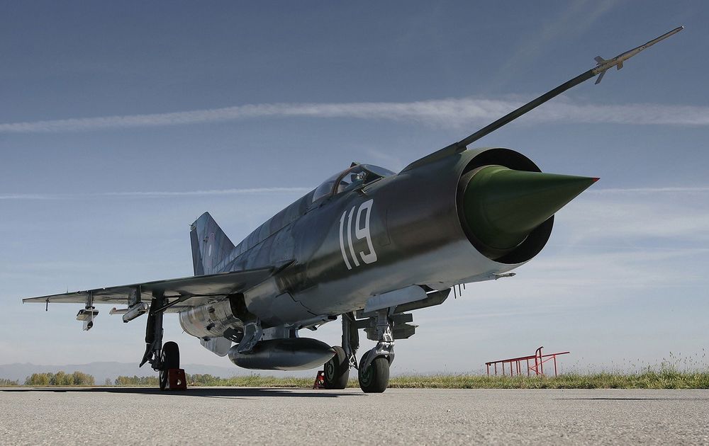 Bulgarsk MiG-21 