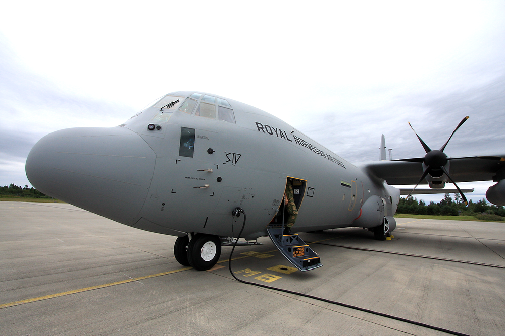  C-130J Super Hercules, registreringsnummer 5630 "Siv", som forsvant underveis fra Evenes til Kiruna 15. mars 2012.