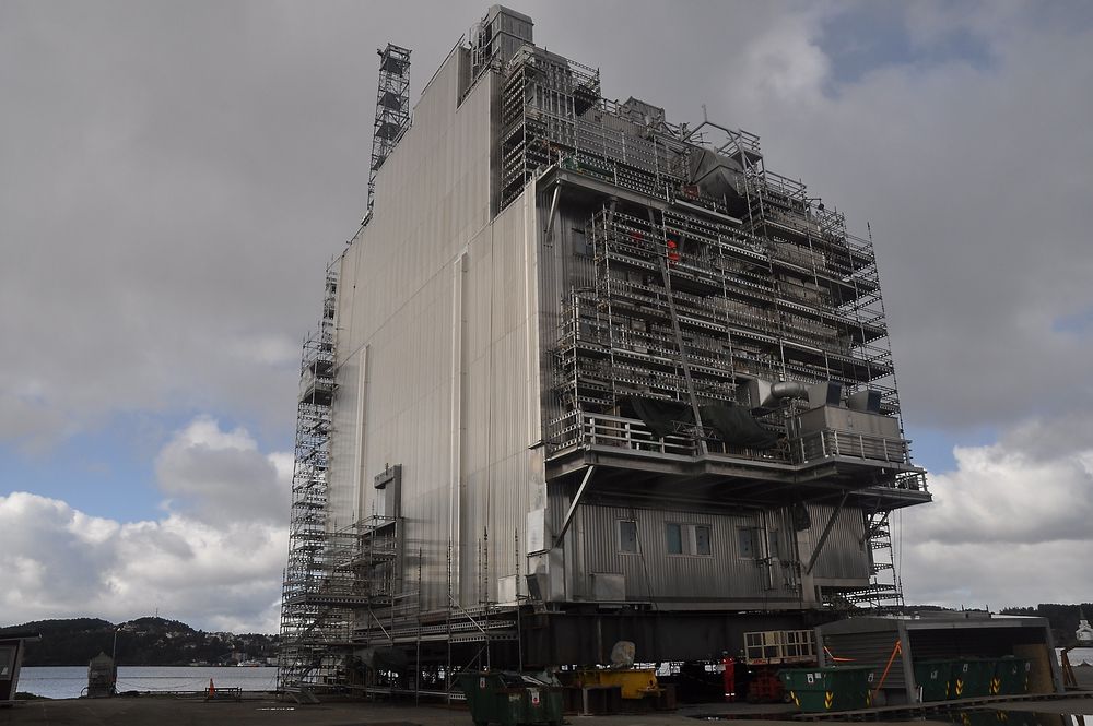 LEIRVIK: Apply Leirvik bygger offshore boligmoduler i aluminium. 