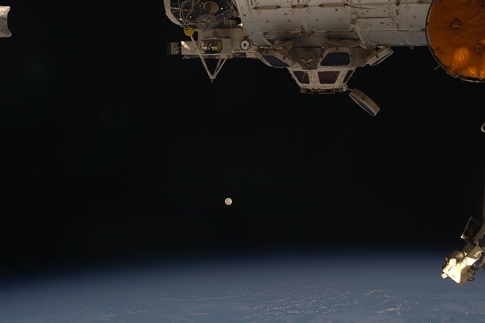 PANORAMA: Utsikt fra ISS. 
