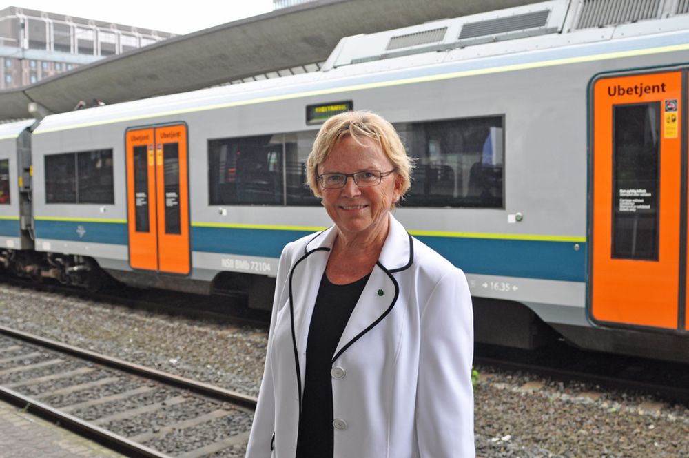 Samferdselsminister Magnhild Meltveit Kleppa er strålende fornøyd med gjennomføringen av oppgraderingen av Oslo S i sommer. Nå bør passasjerene merke en klar forbedring med mer punktlige tog, mener hun.