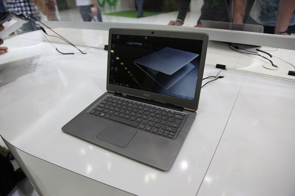 Acer var blant tre produsenter som lanserte ultrabook på IFA - sammen med Toshiba og Lenovo.