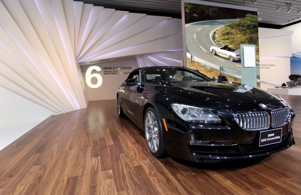 En annen nykommer BMW hadde med seg til Detroit var den takløse varianten av nye 6-serie.