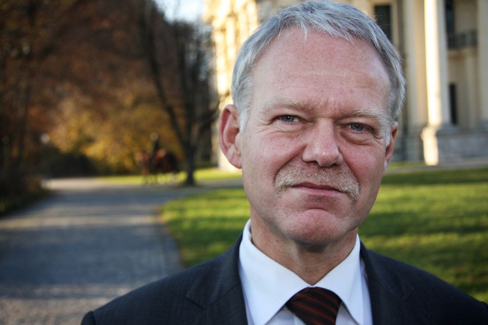 STORT VEIBEHOV: Karl Wiebel i det tyske samferdselsdepartementet.