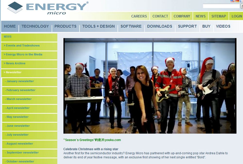 Energy Micro piffer opp julestemningen med ekte controller-rock.