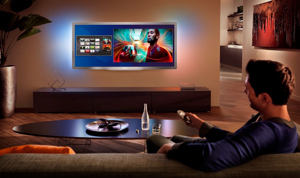 BREDT OG BILLIGERE:Nye Cinema 21:9 Gold Series Smart LED TV har passiv 3D og vil koste rundt 20 000 når den kommer til sommeren.