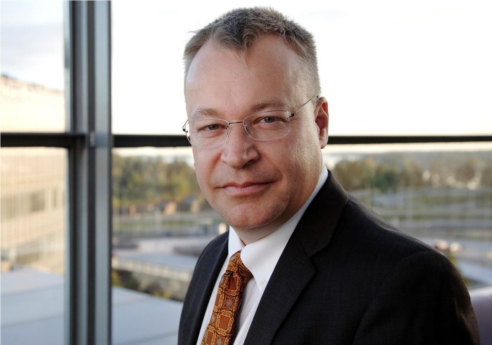 KLAR TALE: Nokias ferske konsernsjef Stephen Elop sparer ikke på kruttet når han gjør opp status for Nokia.