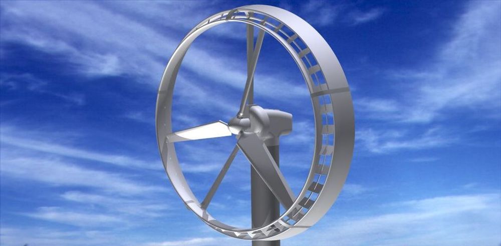 KAN KUTTE KOSTNADER TIL HAVS: Innowind utvikler teknologi for rotorblader som skal redusere dimensjon på vindmøllen med to tredjedeler.
