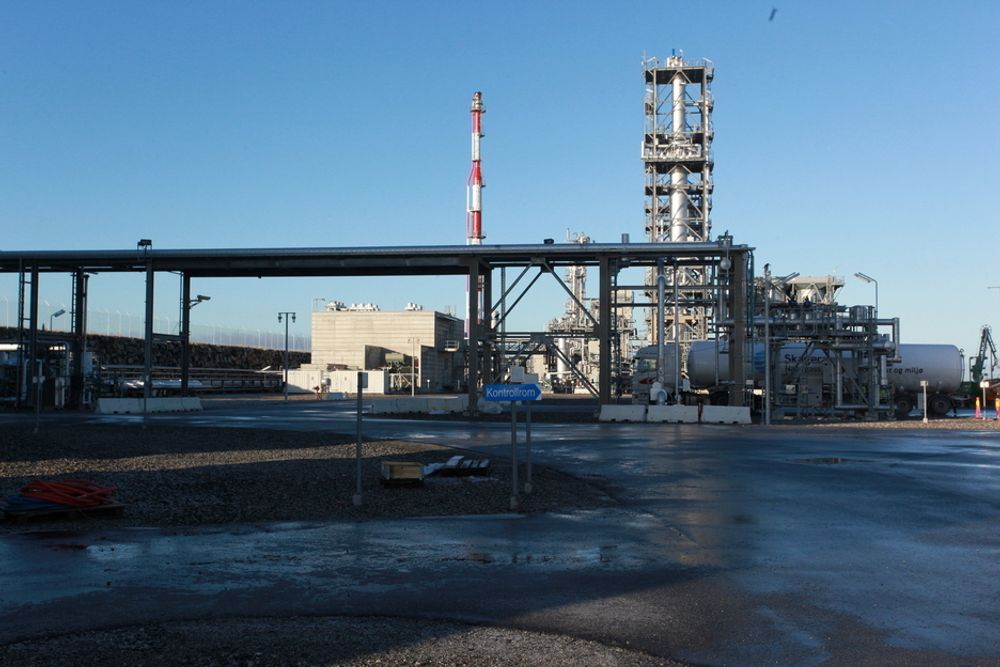 TILLATELSE: Klima- og forurensingsdirektoratet (Klif) gitt Skangass tillatelse til en årlig produksjon  av 300 000 tonn LNG.