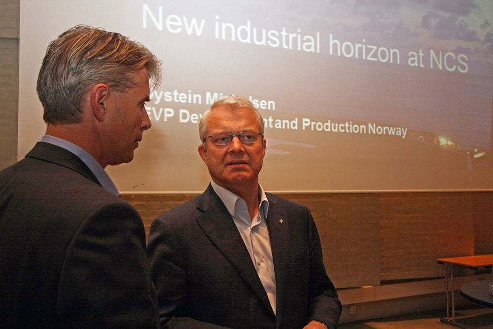 GODT SKODD: Konserndirektør Øystein Michelsen sier Statoil har ressurser og kapasitet til å gjøre alt som trengs på norsk sokkel.