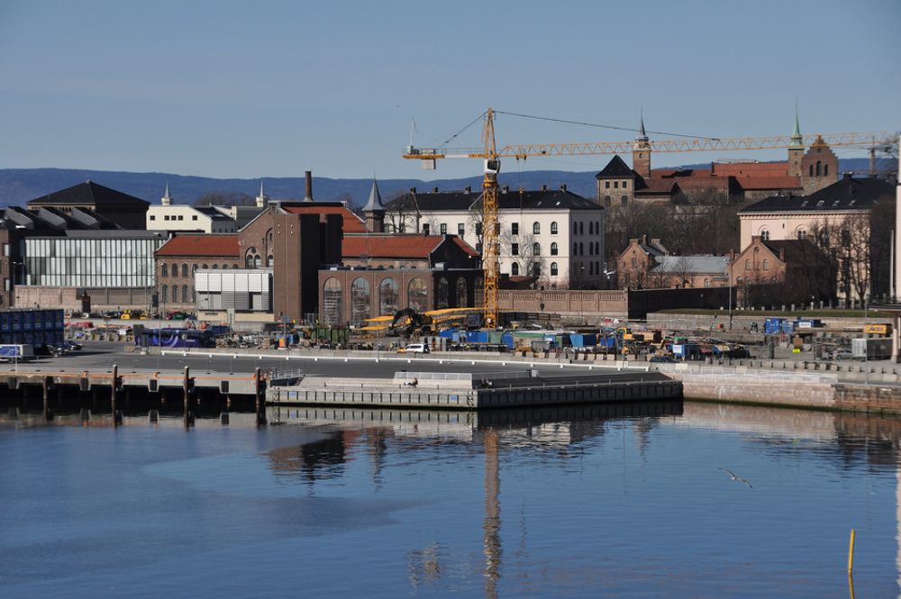 Flere aktører drømmer om store prosjekter på Rivierhavna, mellom Vippetangen oh Havnelageret. Riksantikvaren understreker at kommunen må ta hensyn til Akershus festning når det lages reguleringsplan for dette området.