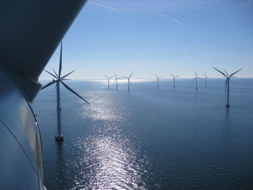 FØRSTE HAVVINDPARK: Cape Wind planlegger den første havvindparken i USA. Illustrasjonsbilde.