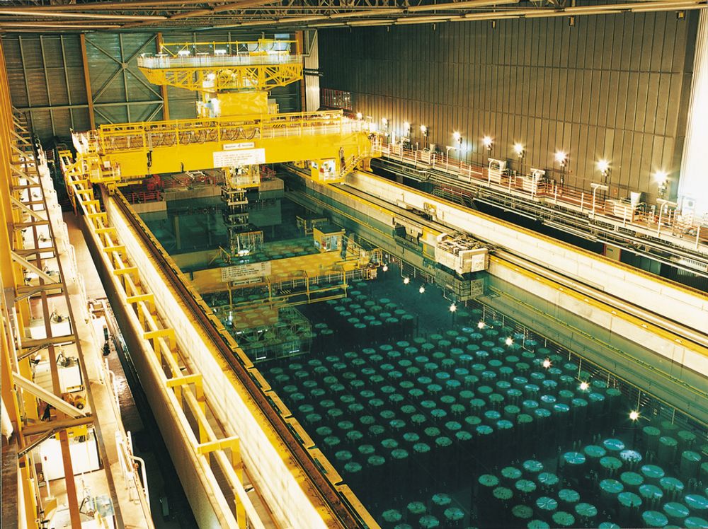 Statens strålevern mener fortsatt det er fare for eksplosjon ved Sellafield-anlegget. Her reprosessering på Thorp.