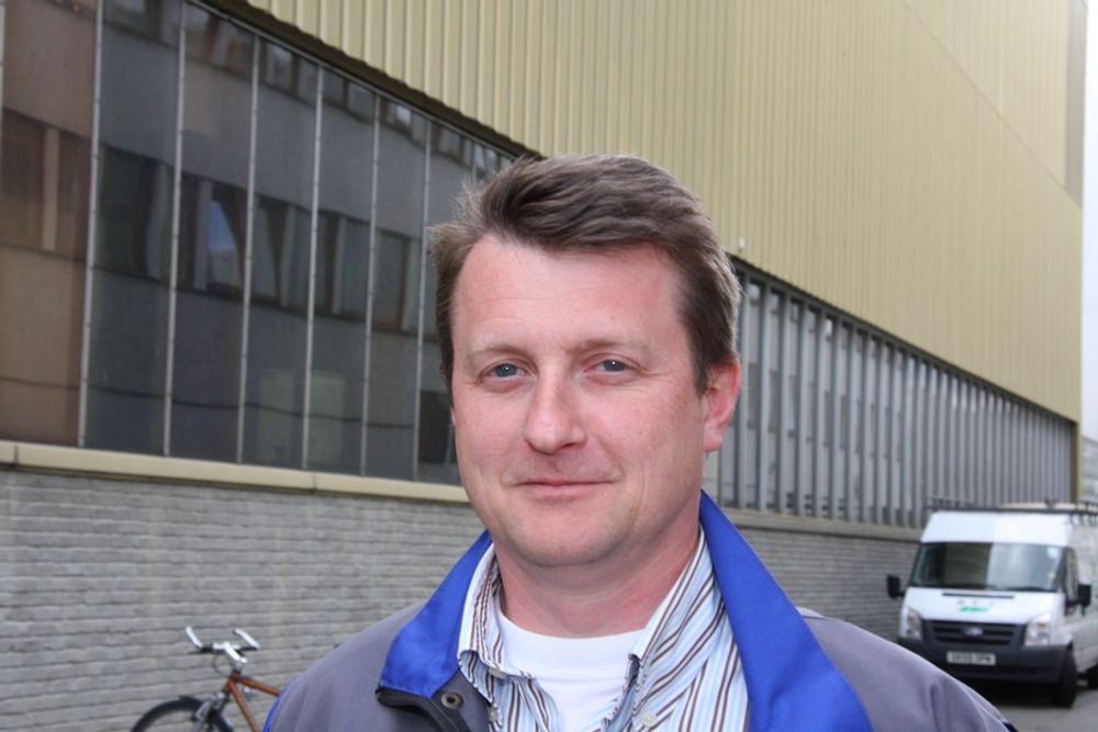 ARGUMET: Miljøaspektet er lett å selge inn for Stian Skeie, salgsdirektør for motorer til offshore supply i Rolls-Royce Engines.