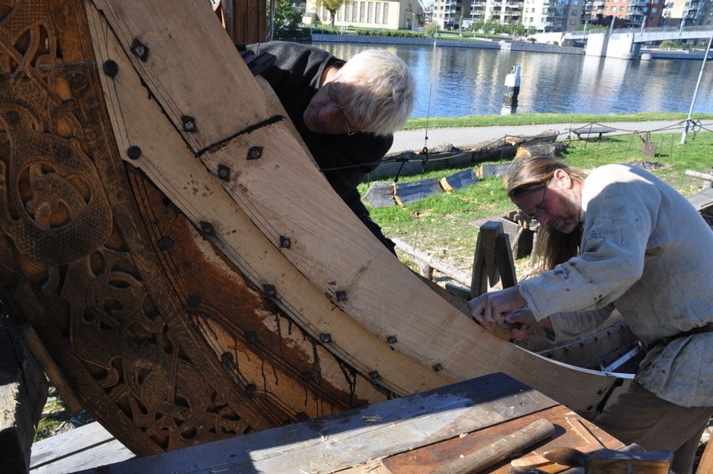 Oseberg Osebergskipet kopi replika