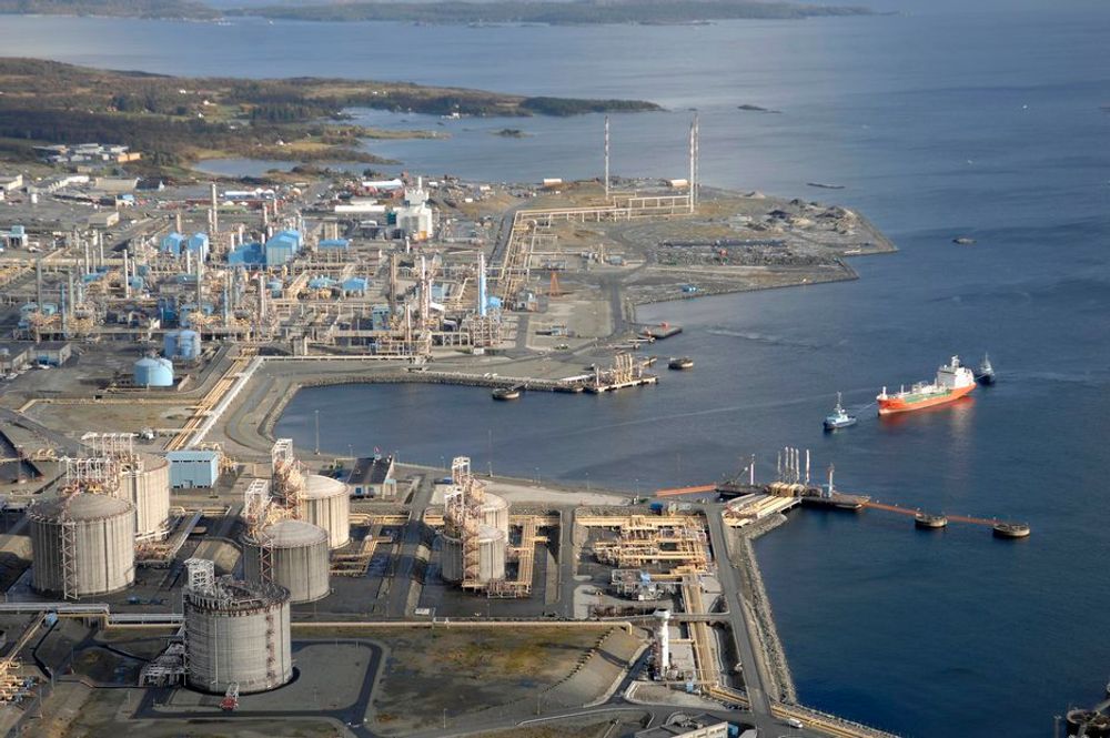 EU-MÅL: Gasskraftverket på Kårstø kan bli ett av 12 EU-prosjekter for CCS-teknologi.