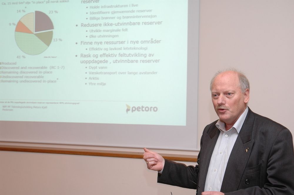 Administrerende direktør Kjell Pedersen i statens oljeselskap Petoro overførte 56 milliarder til statskassa i første halvår.