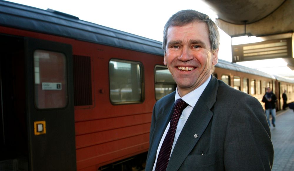 NSB-sjef Einar Enger.