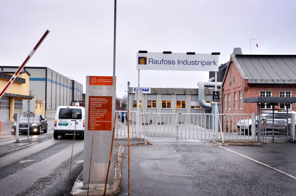 Store investeringer har blitt gjort på industriområdet i Raufoss.