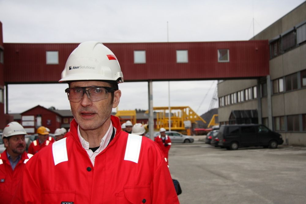 KOMPETENT: Statoils prosjektleder for Åsgard gasskompresjon, Torstein Vinterstø, mener Aker Solutions har gjort en overbevisende jobb med Ormen Lange-piloten.