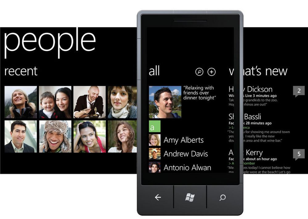 Windows Phone 7 appellerer til Telenor.