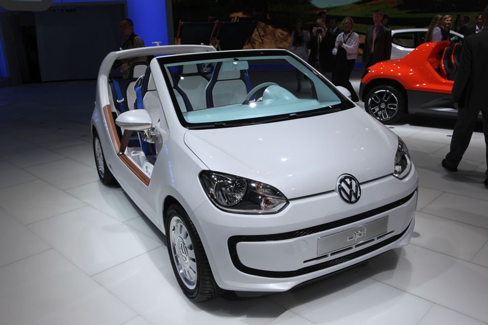 Volkswagen lanserte nye modeller av sin minibil Up!, blant annet enn elektrisk utgave.