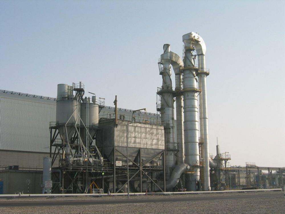 DUBAI: Midt-Østen er blitt et viktig område for Alstom, der de leverer filtre for å samle og gjenvinne fluorider til aluminiusverk, som Dubal på bildet her, samt avsvovlingsanlegg for store oljefyrte kraftverk.