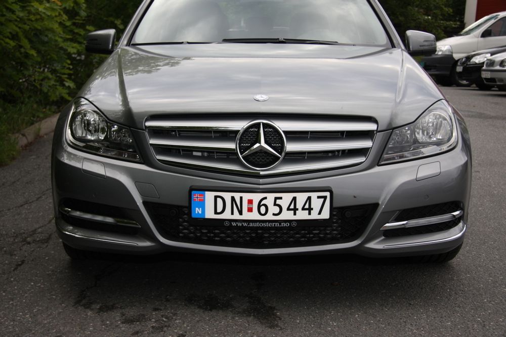 LIKE: Mercedes c-klasse cdi-serien har alle beskjedent CO2-utslipp.